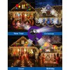 Happy Diwali Projector Lights Outdoor, 2-in-1 Moving Patterns Projector, Festival
