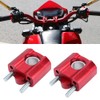 1 Pair of 22mm 28mm Bar Clamps Handlebar Risers for