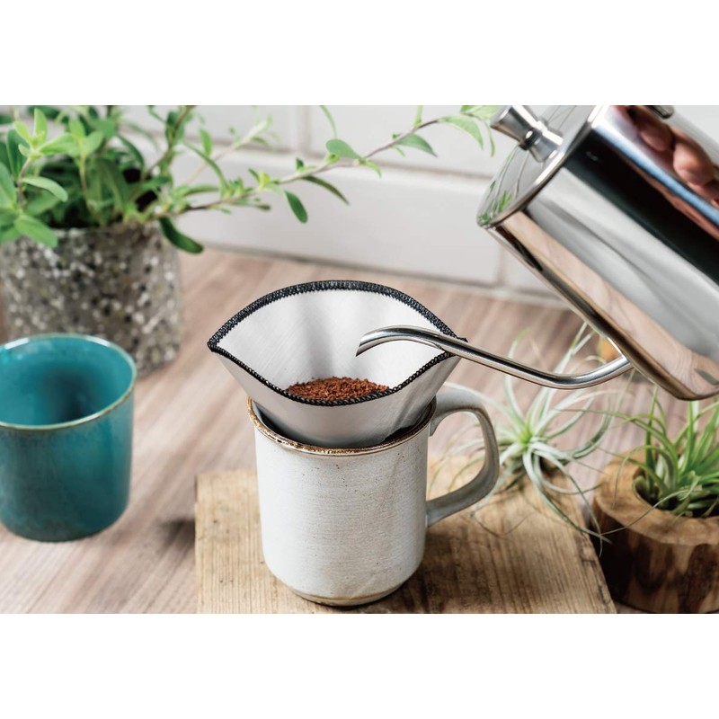 Aozora 4571397650810 Drip Coffee Stainless Steel Filter