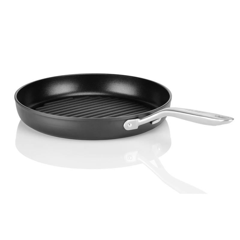TECHEF - Onyx Collection, 12-Inch Grill Pan, coated with New