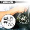Motoforti Ignition Switch Lock Cylinder, Door Lock Cylinder Kit, for