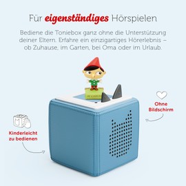 tonies Audio Figures for Toniebox, Favourite Classics - Pinocchio and 2 Others, Audio Book for Children from 3 Years, Playing Time Approx. 75 Minutes