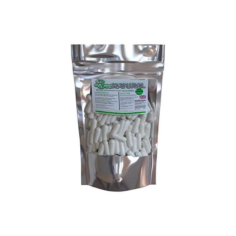 720 Bee-natural Hydrolyzed Collagen 1000mg Capsules (4 Month Supply)