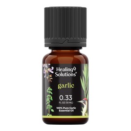 Healing Solutions Garlic Essential Oil - 0.33 Fluid Ounces