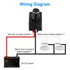 Linkstyle 12V Dimmer Switch, 2 Gang 60W PWM RV Trucks