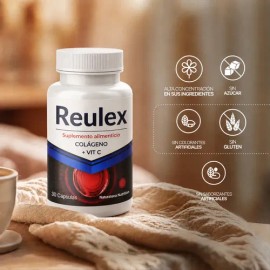 Reulex Original 3 Frascos | Colageno Msm | Vitaminas Y Mas