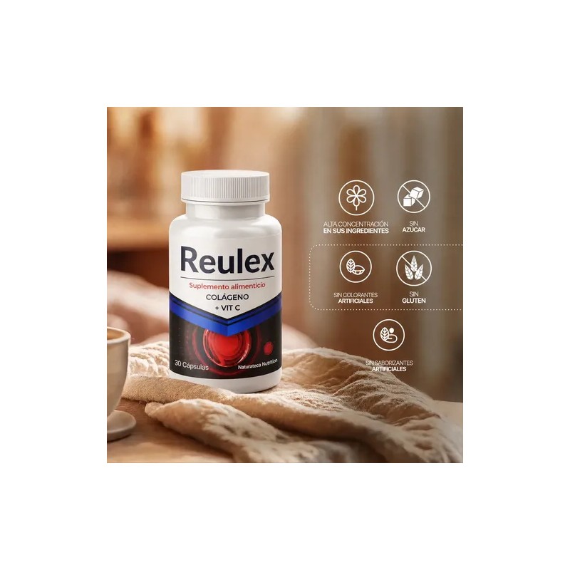 Reulex Original 3 Frascos | Colageno Msm | Vitaminas Y