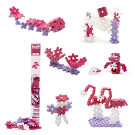 Incredibly Interconnectable Toys KADU Taffy 80 Piece Set - STEM/STEAM Building + Construction Toy, for Open + Imaginative Play