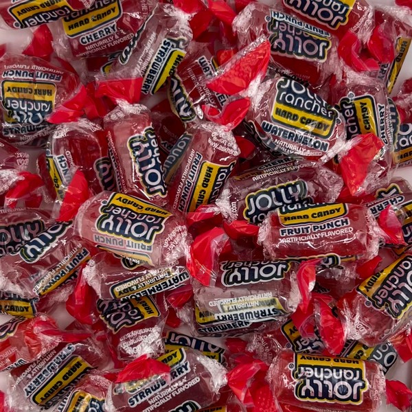 Awesome Reds Bulk 2LB Bag. Includes Cherry Hard Candy Bulk,
