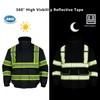 FONIRRA High Visibility Reflective Jackets for Men Waterproof ANSI Class