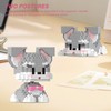 FINELYCR Puppy Clamping Blocks Animals, Schnauzer Micro Building Blocks, Cute