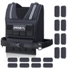 APEXUP Adjustable Weighted Vest Men 20lbs/30lbs/40lbs Weights with Reflective Stripe,