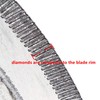 Joiner - Hoja de sierra de diamante con muescas (200