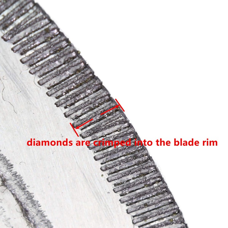 Joiner - Hoja de sierra de diamante con muescas (200