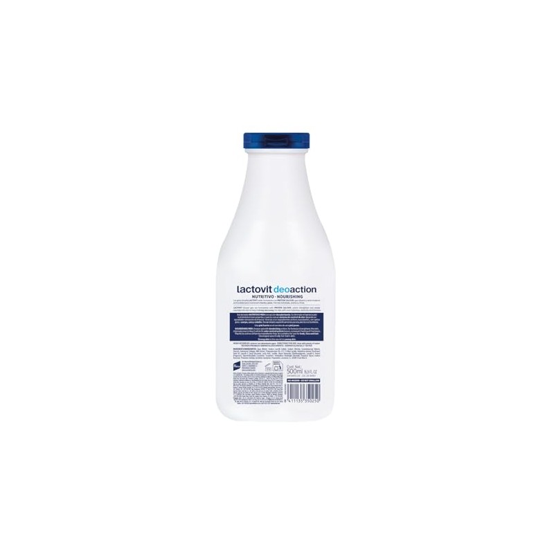Lactovit Deo Action Gel de Baño 3 en 1 Cuerpo