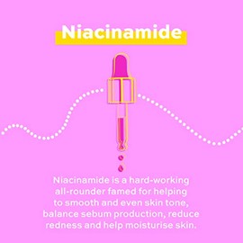 Revolution Skincare 15% Niacinamida Super Strength Fórmula purificación y suero hidratante ~ 1 fl oz