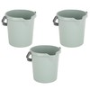 (Set of 3) High Grade 5L Litre Silver Sage Plastic