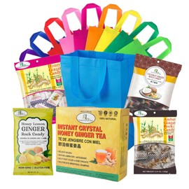 GT Instant Crystal Honey Ginger Tea Care Package, 21.18 Ounce Box (40 Tea Pouches)