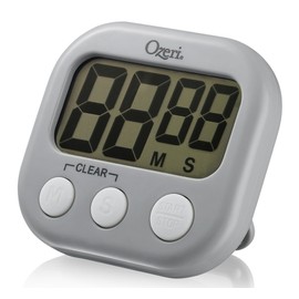 The Ozeri Kitchen and Event Timer, Gray