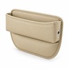 Car Seat Gap Organizer Pocket – Slim Leather Side Storage
