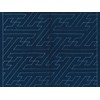 Naska Sashiko Cloth, Indigo Dye
