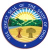Ohio State Seal Emblem - 3 Pack Circle Stickers 3