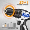 2-in-1 Cordless Drill Set 12V, Power Electric Spin Scrubber Cleaning
