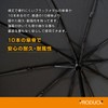 PRODUCK Produck Folding Umbrella, Large, One-Touch, Automatic Opening/Closing with 10