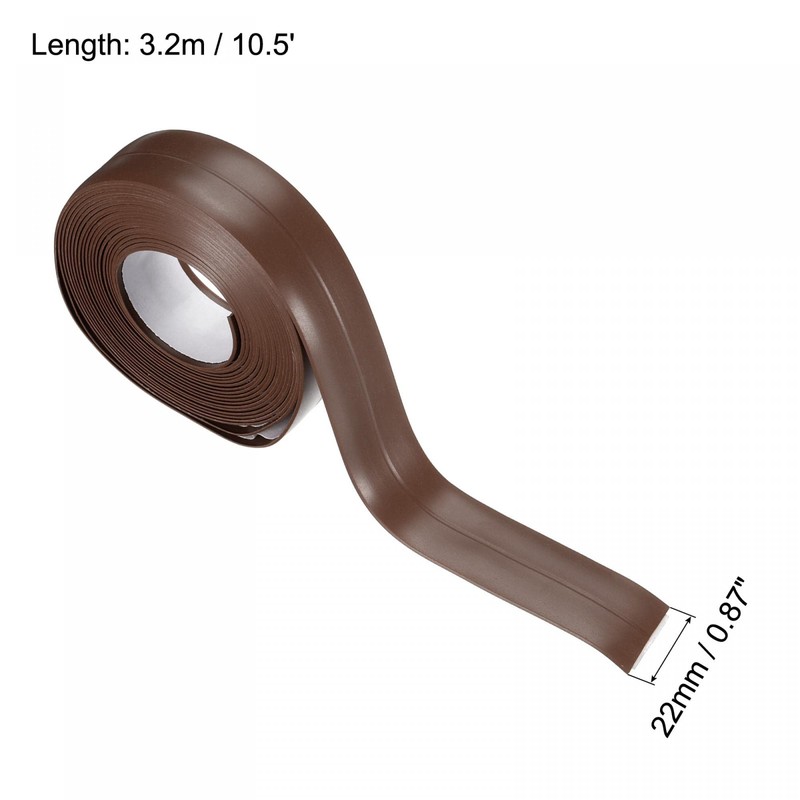 uxcell Waterproof Seal Caulk Strip Tape Self Adhesive 0.87" W