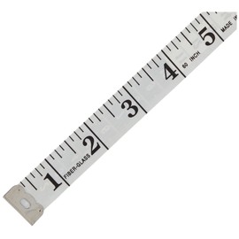 A1SONIC® 60 Inch 150 cm Soft Tailor Tape Measure for Cloth Sewing Multi-pal use Tailor Double Sided Ruler (White)