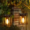 KOOPER Solar Lanterns Outdoor Waterproof, 14.56" Upgraded Bright Hanging Solar