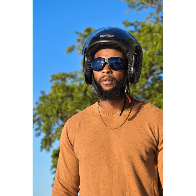 Global Vision Eliminator G-Tech Dirt Bike Motorcycle Goggles Black Frames