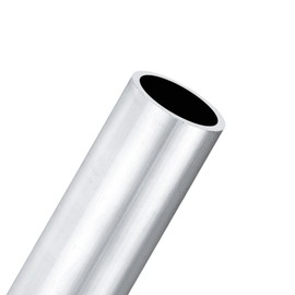 M METERXITY 1-Pack 100mm 6063 Aluminum Round Tube, 32mm ID 38mm OD Seamless Aluminum Tubing for Construction/Machining/DIY Crafting, Metal Straight Pipe [1.26"x1.5"x4"]