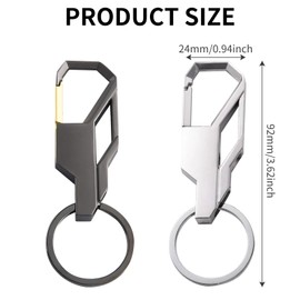 Pack of 2 Carabiner Keyrings, Key Carabiner, Key Carabiner for Men, Friend, Teacher, Birthday, Carnival, Key Chain,