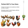 Geila Chicken Veggies Skewer Fruit Food Holder Chicken Toy for