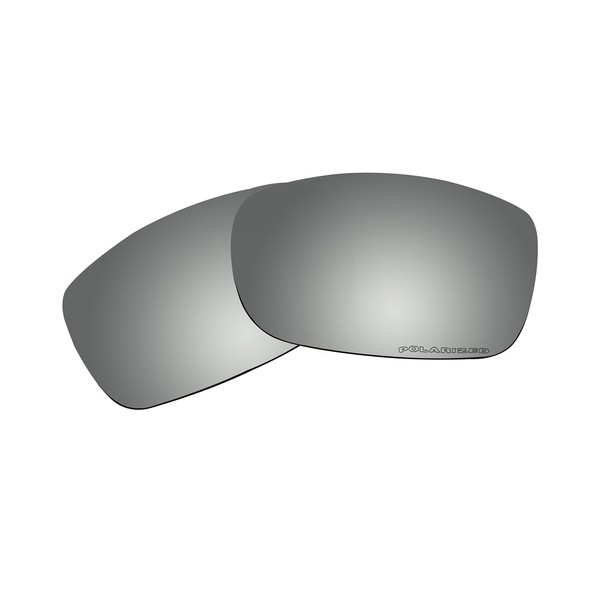 Sunglasses Lenses Replacement Polarized Black Mirror Coatings for Oakley Fives Squared (2008) Sunglasses