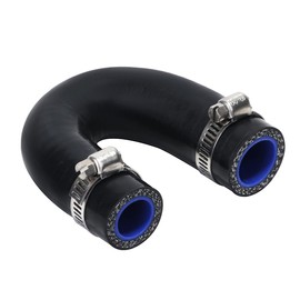 KDP 3-ply Reinforced Silicone Engine Heater Core Bypass Kit with 2 Stainless Steel Clamps universal Fit for Most Common Heater Hoses