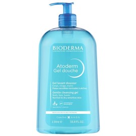 Bioderma Atoderm Gentle Cleansing Gel for Body Face and Hands 1 Litre