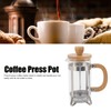 French Press Coffee Maker Hand Pressed French Press Pot for