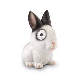 Solar Garden Bunny Decoration | Outdoor Yard Decor - Lawn Ornaments | Solar Decorative Lights for Patio, Balcony, Deck | Weather Resistant - LED | Housewarming Gift | Auto On/Off (Set of 2)
