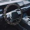 Car Steering Wheel Cover, Steering Wheel Protective Cover Wildflower