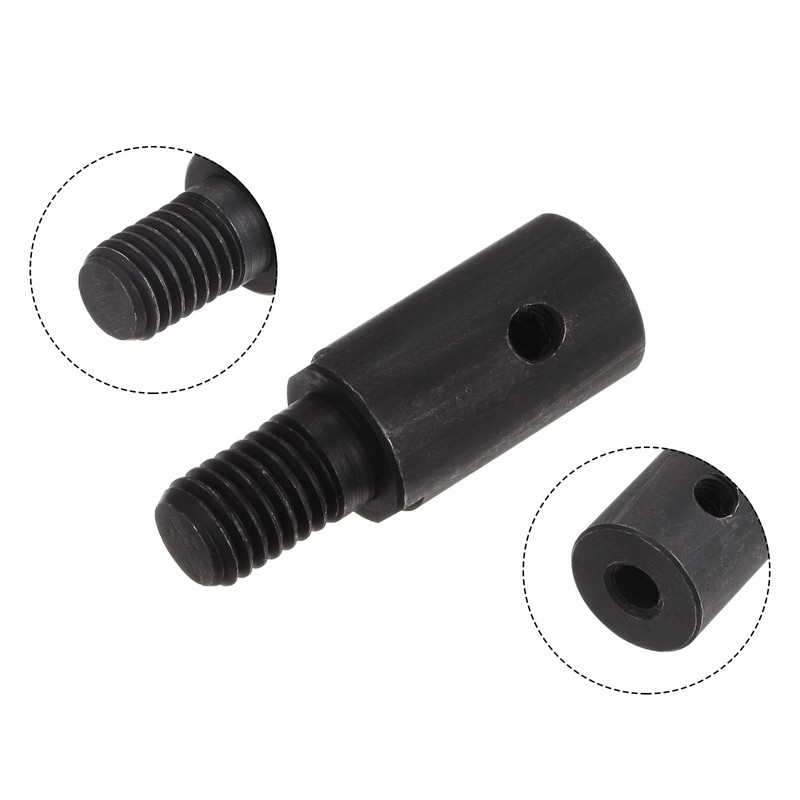 sourcing map Angle Grinder Motor Shaft Coupler M10 5 mm