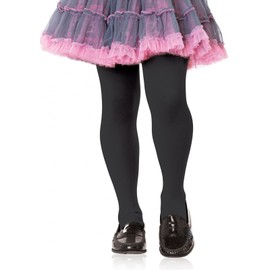 Leg Avenue Girls Fishnet Tights, Black, X-LARGE