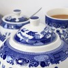 Blue Willow Tea Pot 1L Ceramic Kitchen Serving Traditional English
