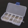 360pcs M2.5 Cross Stainless Steel Screw Bolt Nut Washer Assortment