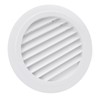 200mm Round Vent Cover, ABS Construction, Weather Resistant, Easy Maintenance,