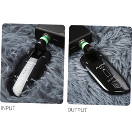 SWIFF WS-50 UHF Digital Guitar Wireless System (Transmitter + Receiver) 50M Transmission Range Built-in Rechargeable Battery for Electric Guitar Bass