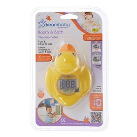 Dream Baby Bath & Room Thermometer Duck