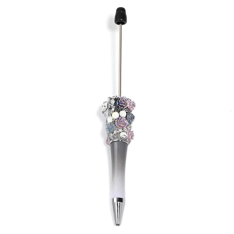 【P286】Moon bubble bead chain granulated sugar design DIY pen:_SL452