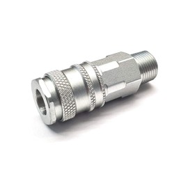 Delta-P - Female Quick Release Euro Compressed Airline Pneumatic Coupler 3/8" BSPT Male Thread - Cejn 320 & Rectus 25/26